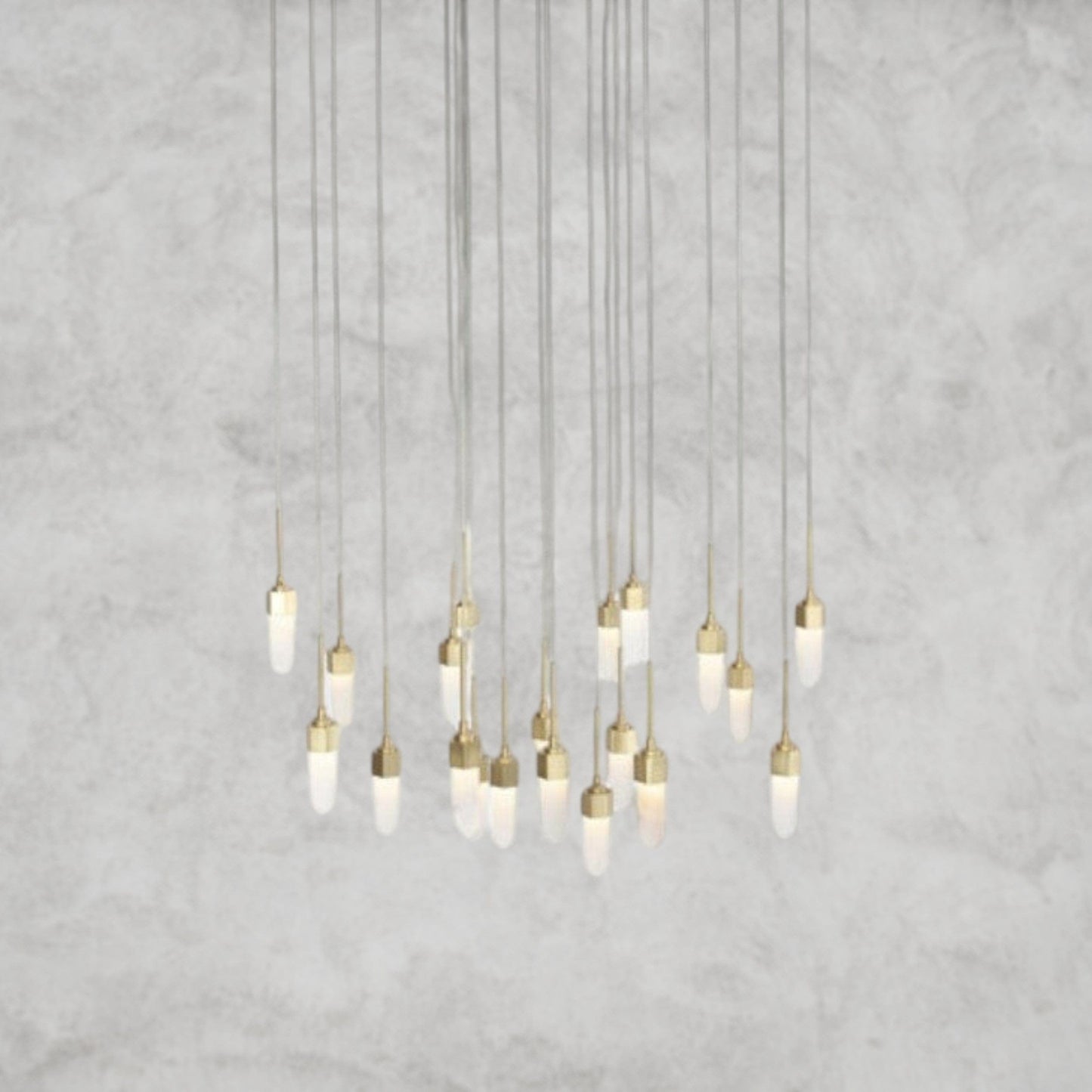 Leo Chandelier-20 Drop Round