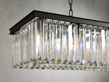 Leyland Rectangular Chandelier 60", 71.5"