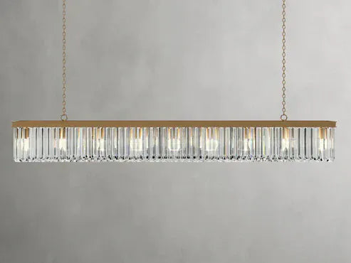 Leyland Rectangular Chandelier 60", 71.5"