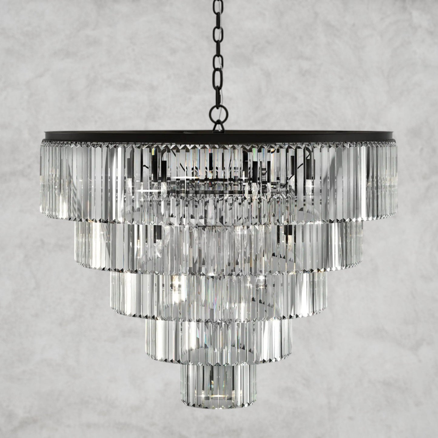 Leyland Tiered Round Chandelier