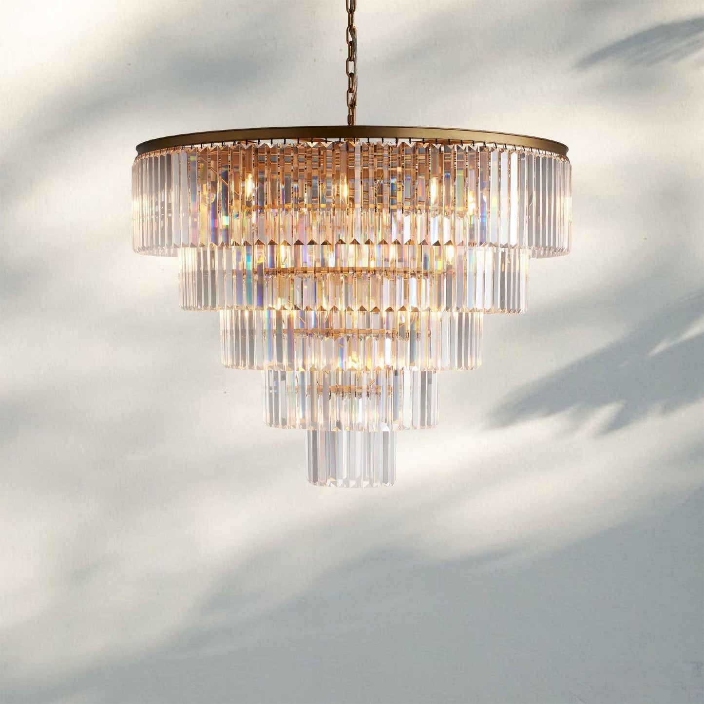 Leyland Tiered Round Chandelier