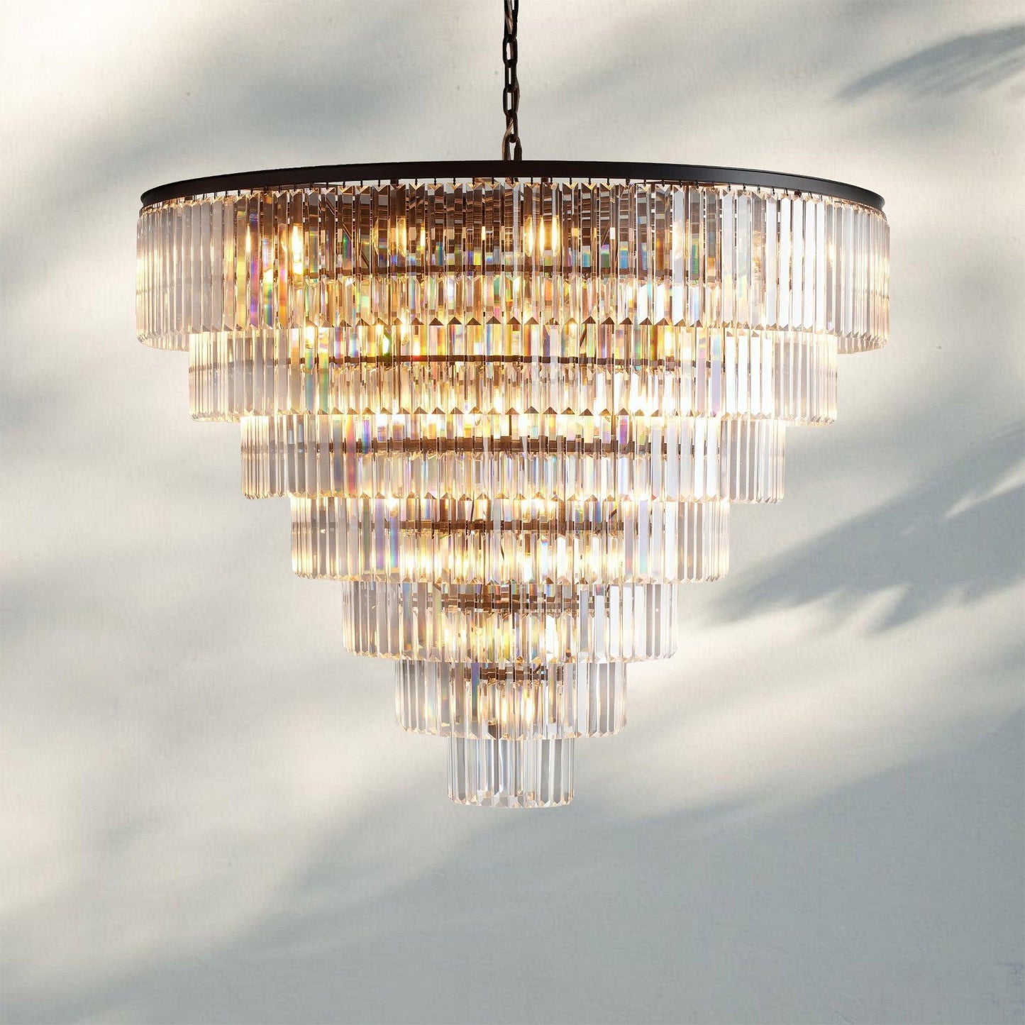 Leyland Tiered Round Chandelier