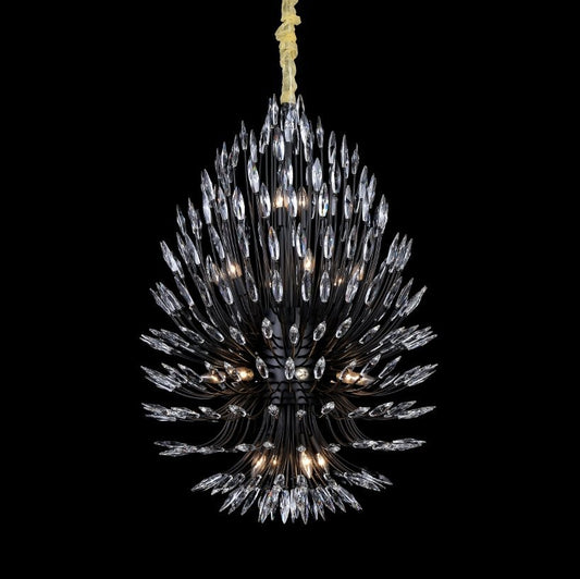 Lily Starburst Crystal Sputnik Chandelier