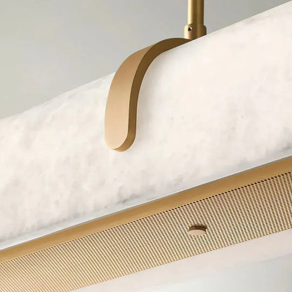 Linear Alabaster Chandelier 35.4", 59.1"