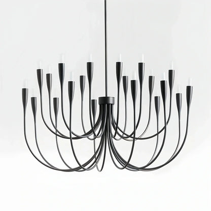 Liona Large Brass Candelabra Chandelier Light