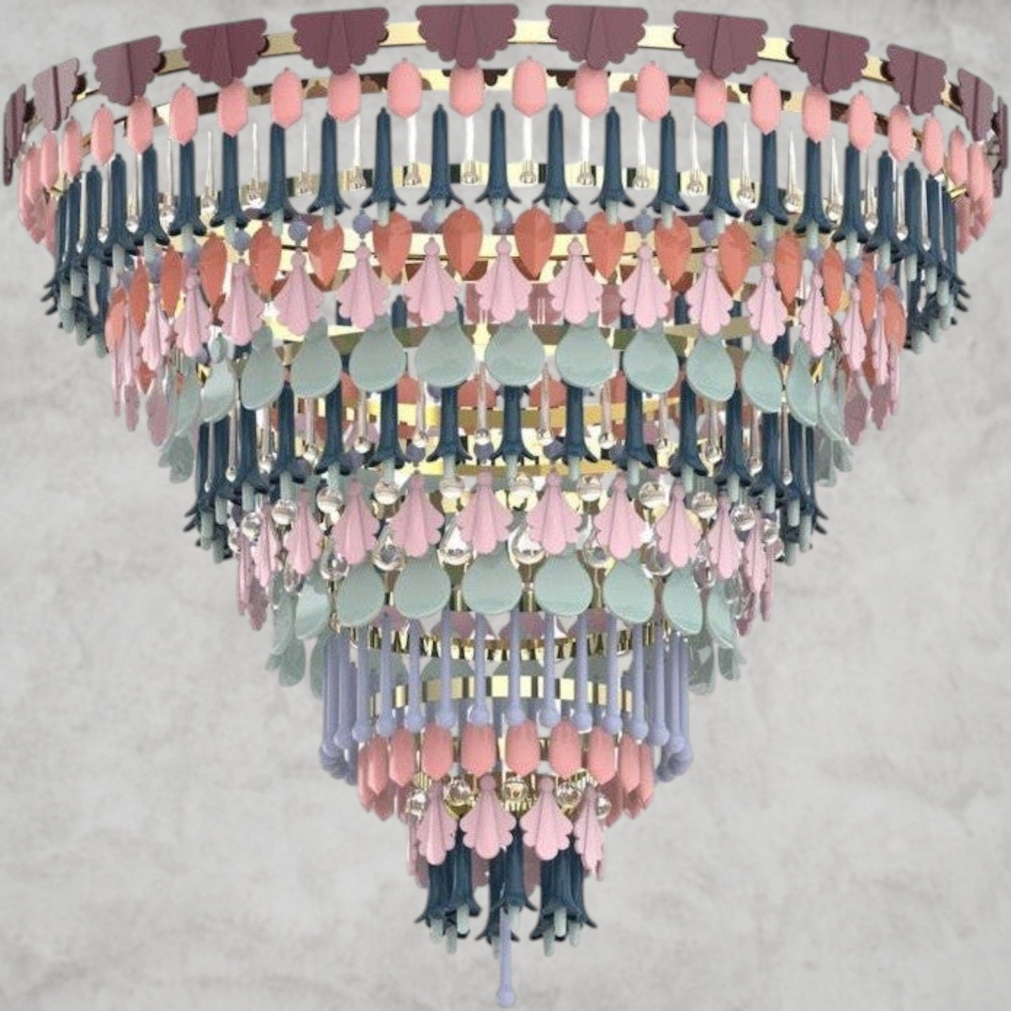 Lladro Seasons Chandelier