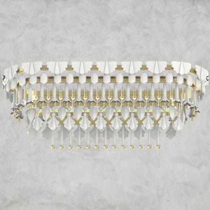 Lladro Seasons Oval Chandelier