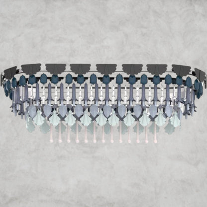 Lladro Seasons Oval Chandelier