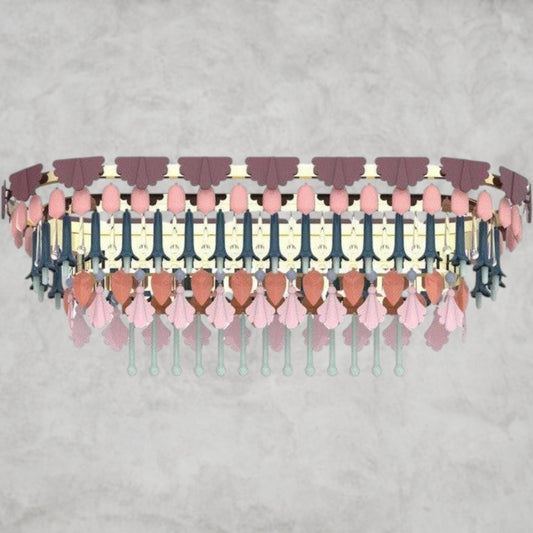 Lladro Seasons Oval Chandelier