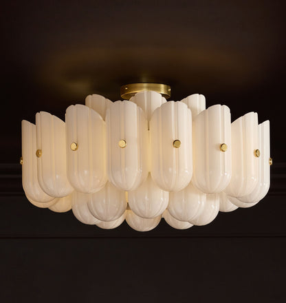 Lorna LED Double Tier Flush Mount 25"