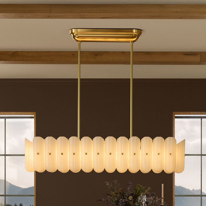 Lorna LED Linear Chandelier 55"