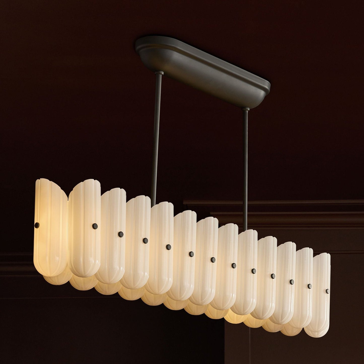 Lorna LED Linear Chandelier 55"