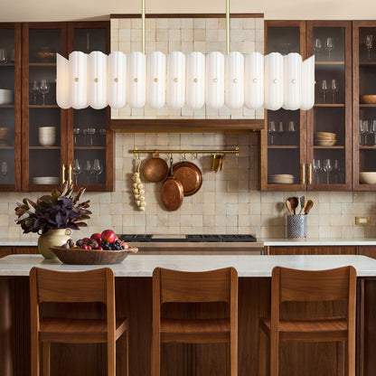 Lorna LED Linear Chandelier 55"
