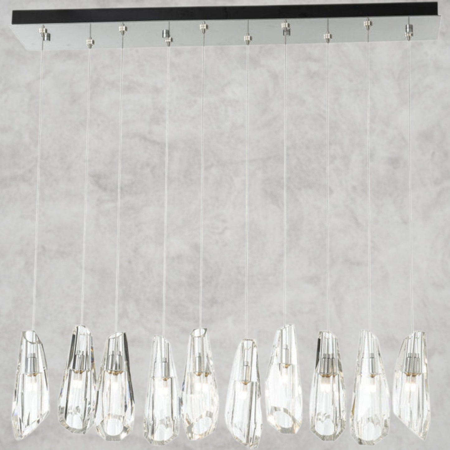 Luma 10 - Light Crystal Pendant