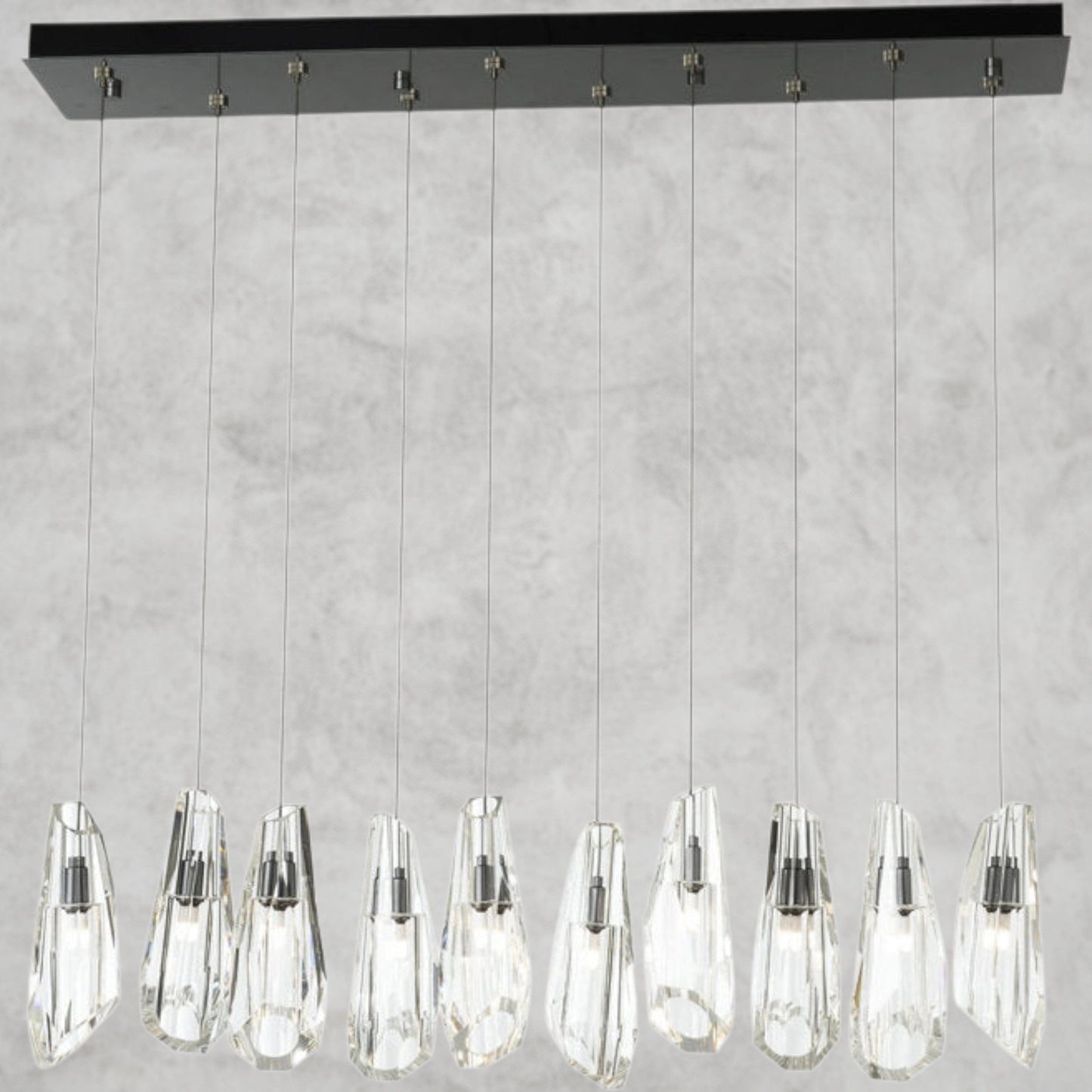 Luma 10 - Light Crystal Pendant