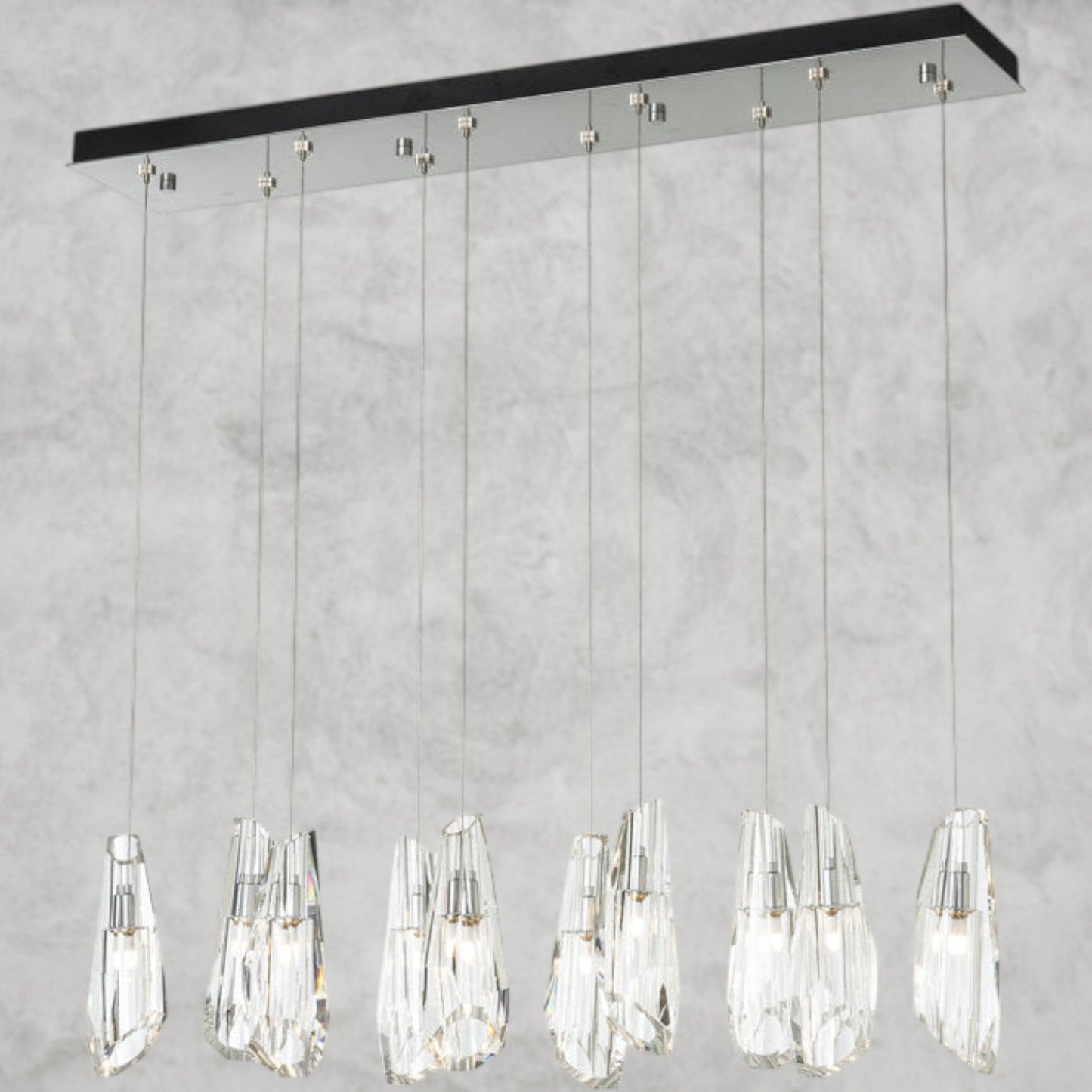 Luma 10 - Light Crystal Pendant
