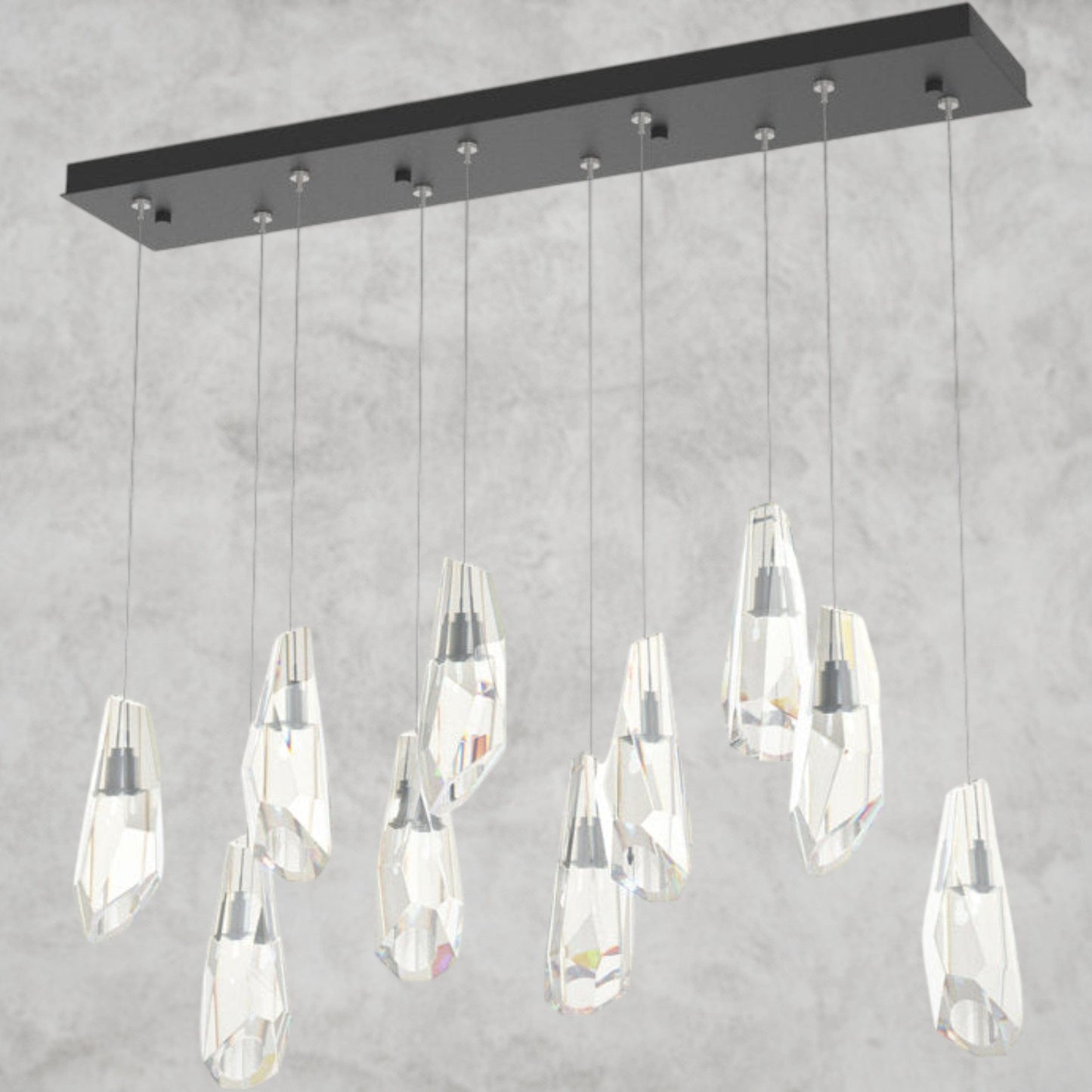 Luma 10 - Light Crystal Pendant