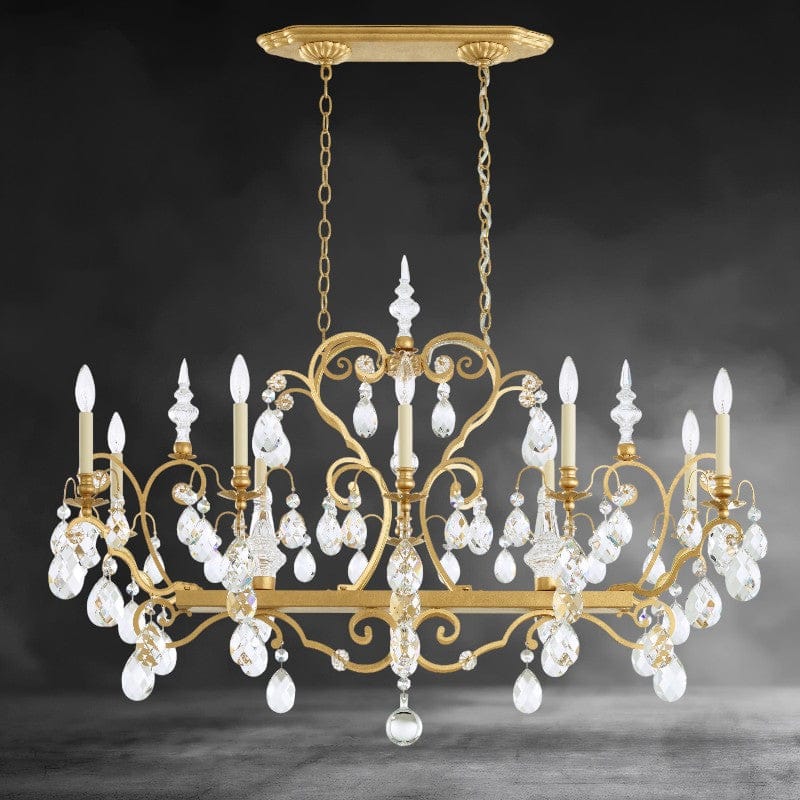 Lustre en cristal Renaissance 46"