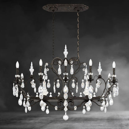 Lustre en cristal Renaissance 46"