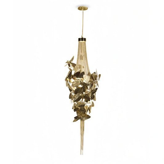 Luxury McQueen 6 Light Crystal Pendant