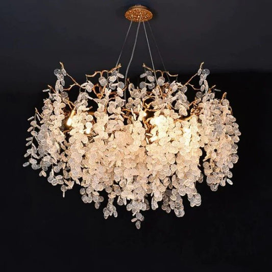 Luxury Spring Round Branch Chandelier
