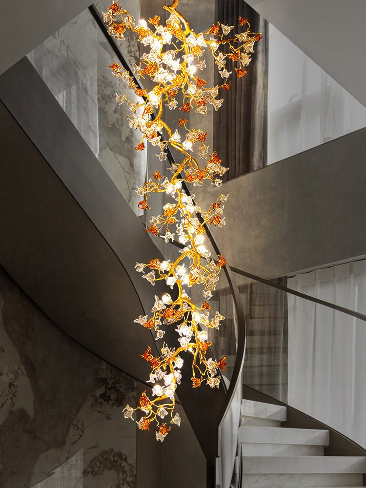 Luxury Villa Elegant Villa Blossom and Branch Chandelier,