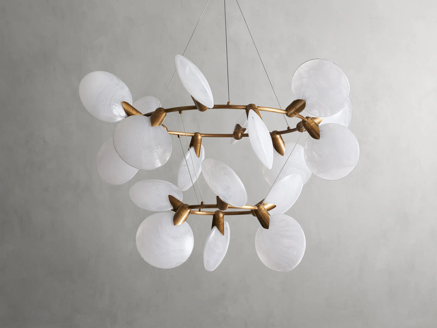 Lyla 2-Tier Round Chandelier