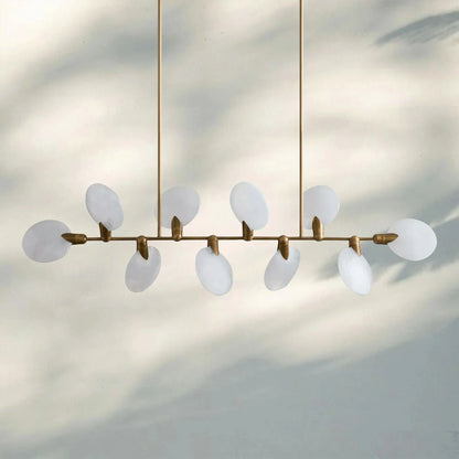 Lyla Linear Chandelier 62"74"