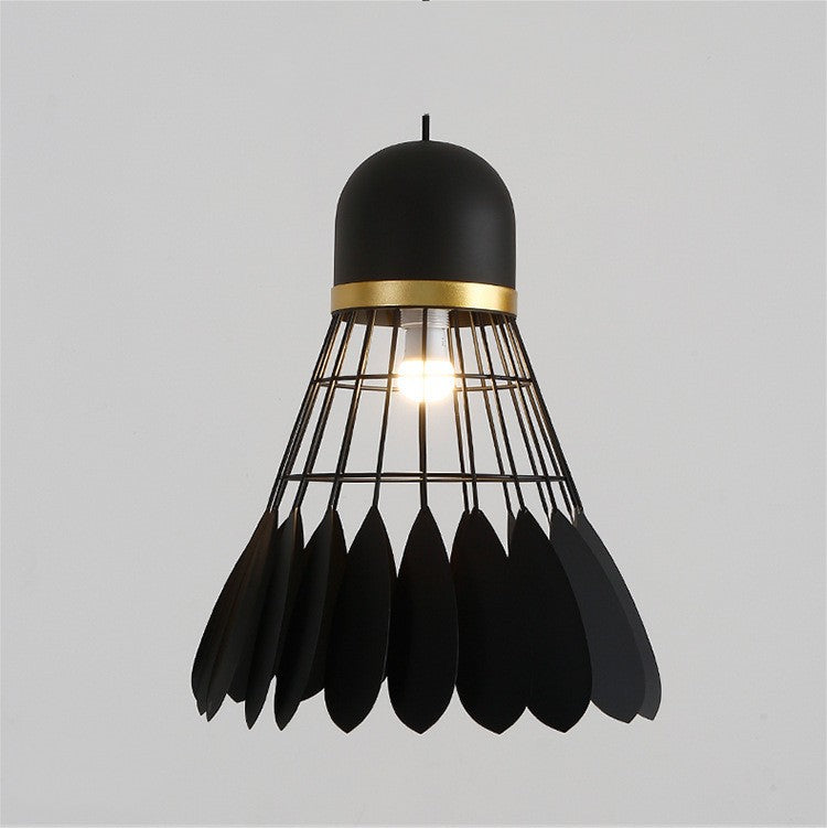 Macaron Modern Wrought Iron Badminton-Style Chandelier