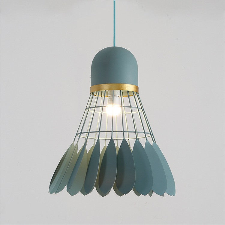 Macaron Modern Wrought Iron Badminton-Style Chandelier