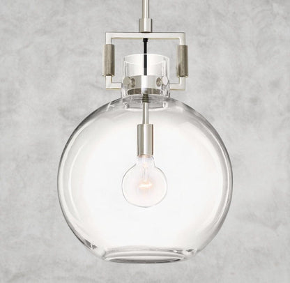 MACHINIST GLASS GLOBE PENDANT 10", 14", 18"