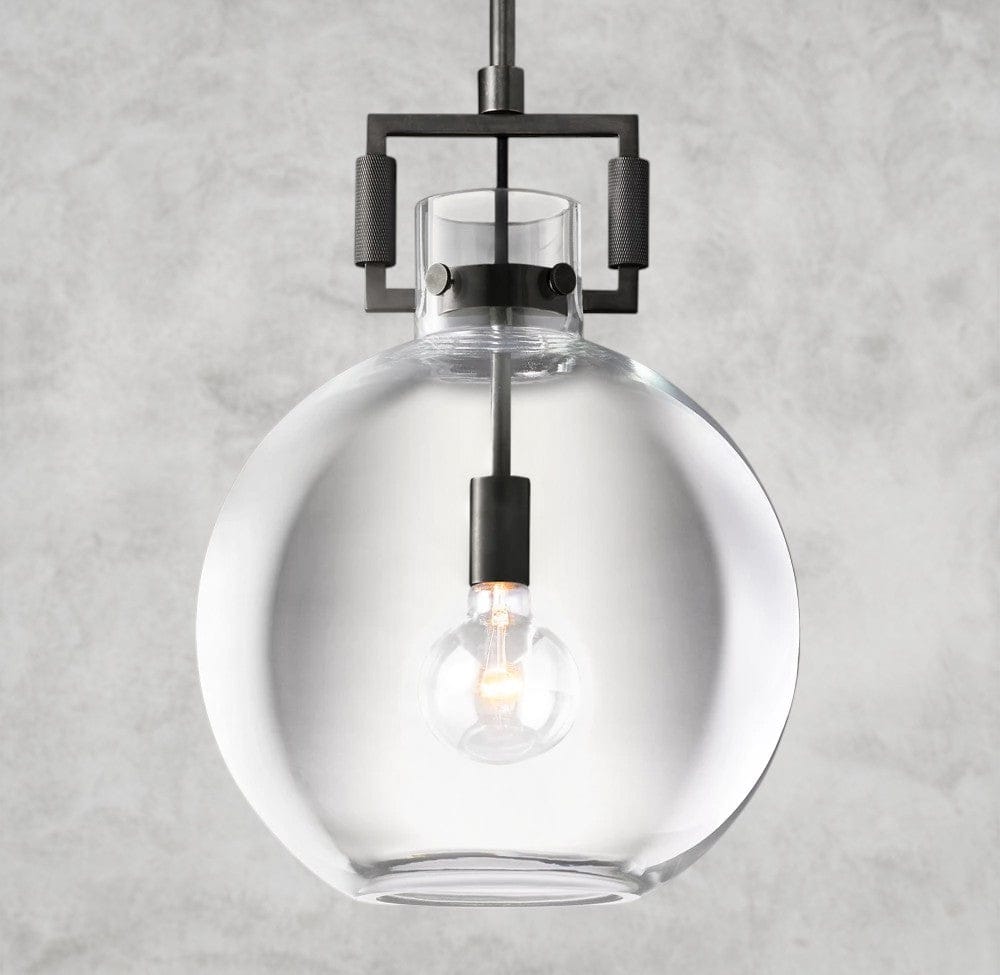 MACHINIST GLASS GLOBE PENDANT 10", 14", 18"