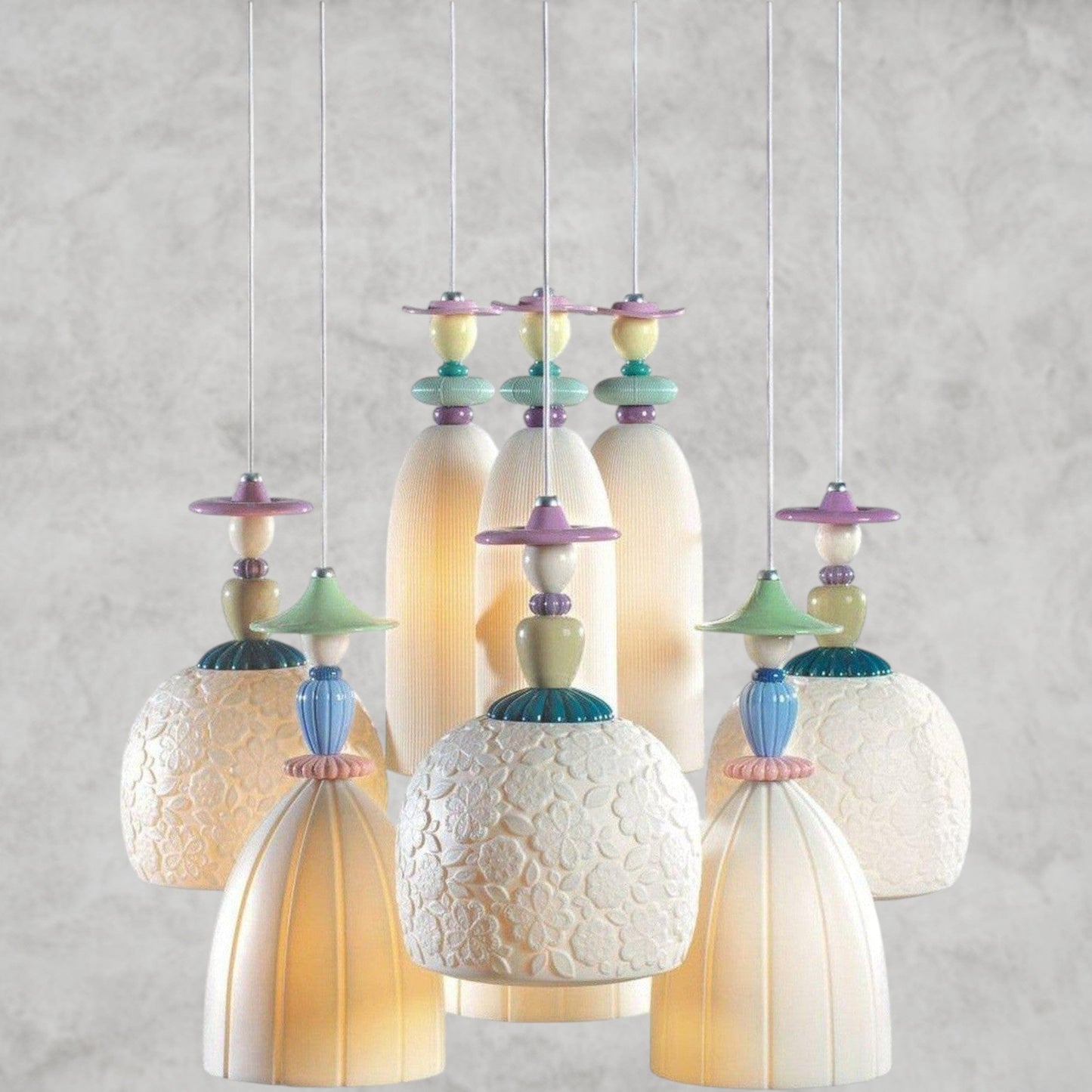 Madeaooiselle 9 Lights Seaside Chandelier