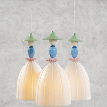 Madeaooiselle Round 3 Lights Ceiling Lamp