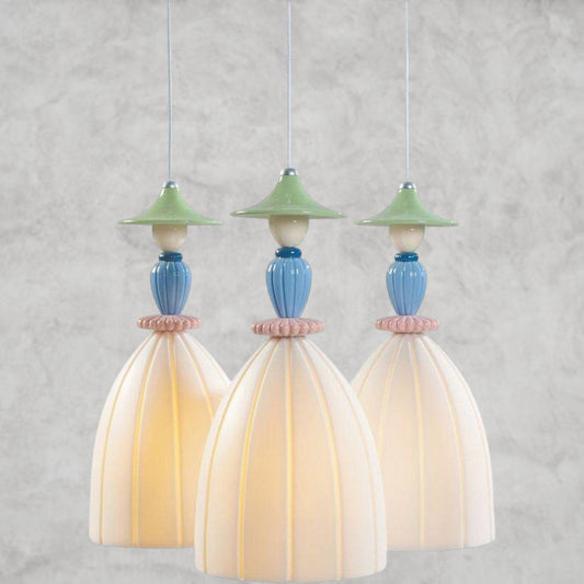 Madeaooiselle Round 3 Lights Ceiling Lamp