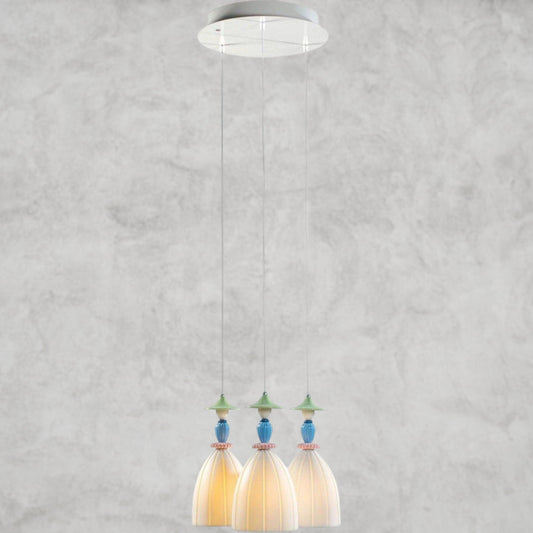 Madeaooiselle Round 3 Lights Ceiling Lamp