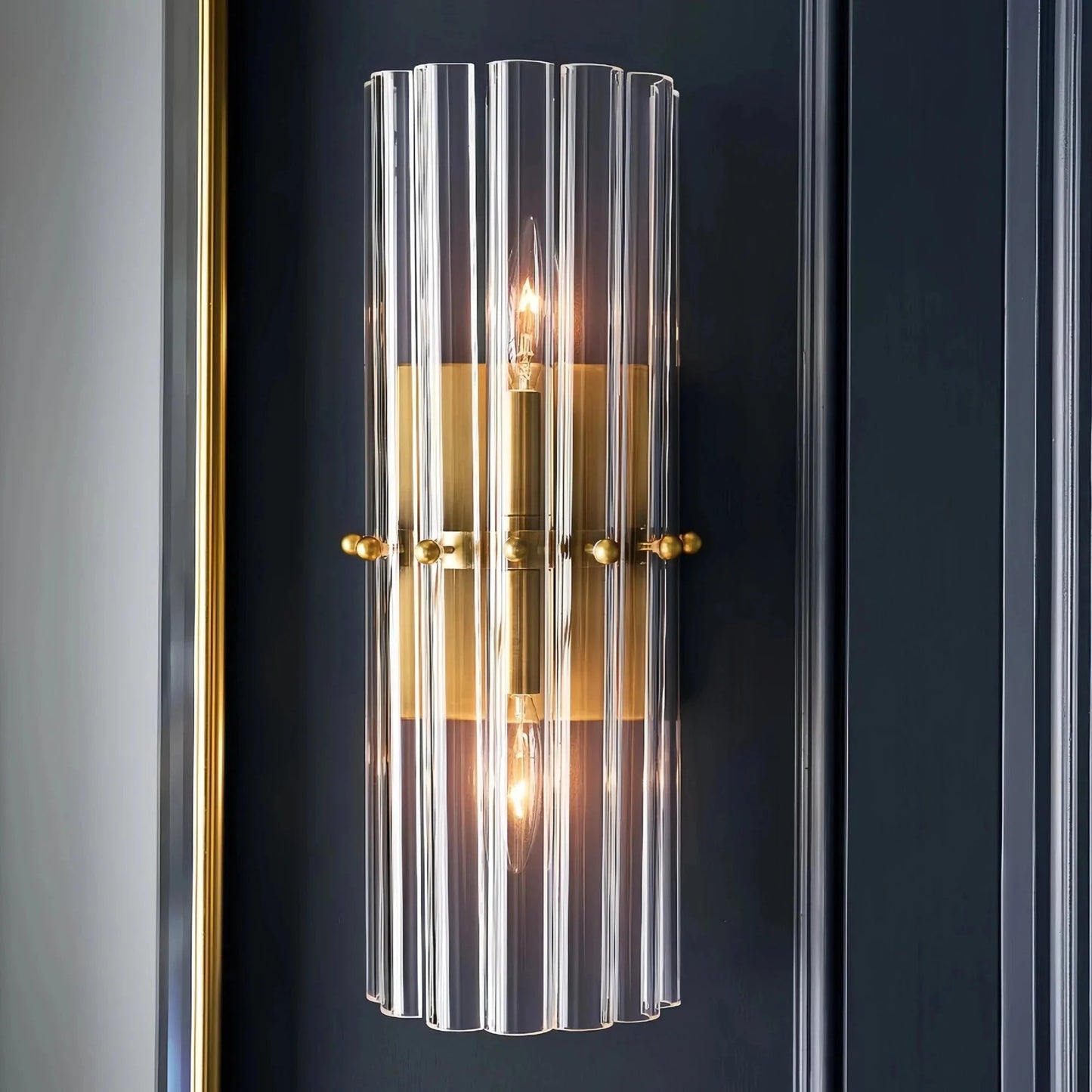Mallory Glass Wall Sconce