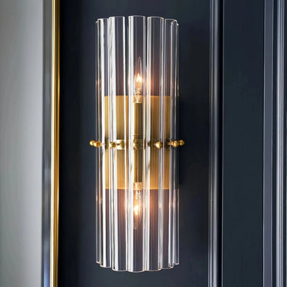 Mallory Glass Wall Sconce