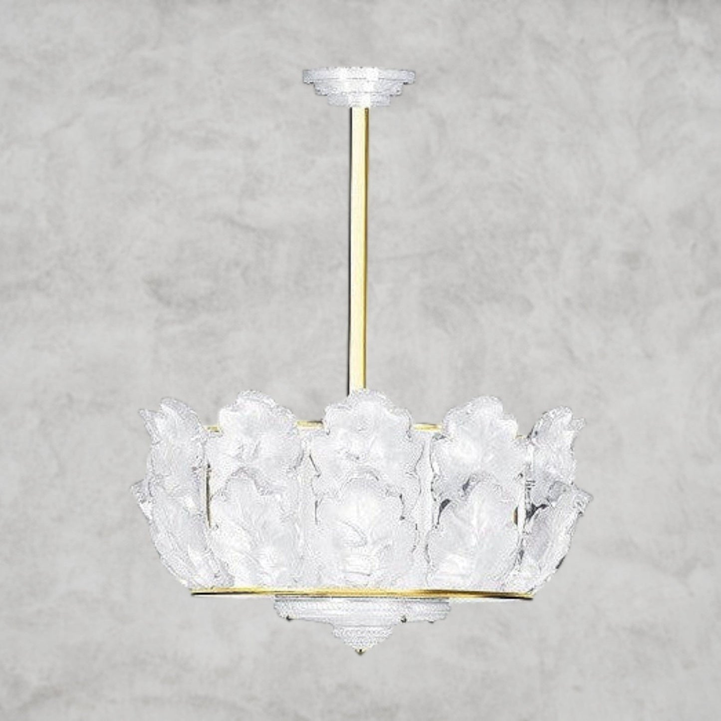 Mapple Leaf Crystal Chandelier