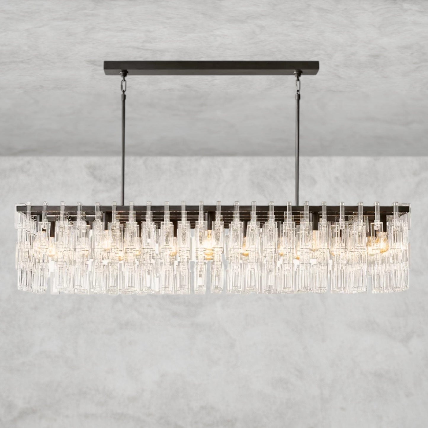 Mariggnan Rectangular Chandelier 60"