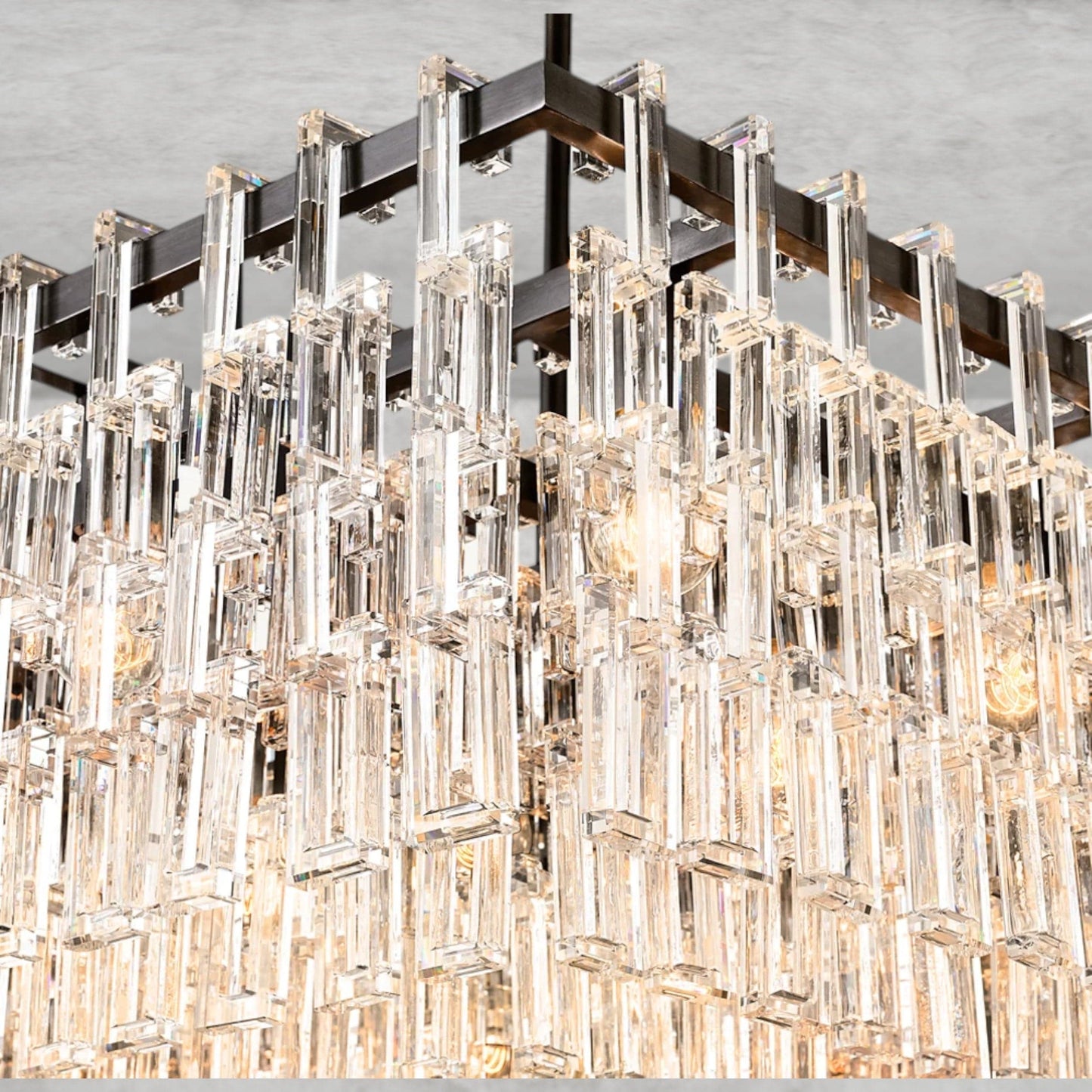 Mariggnan Rectangular Chandelier 60"