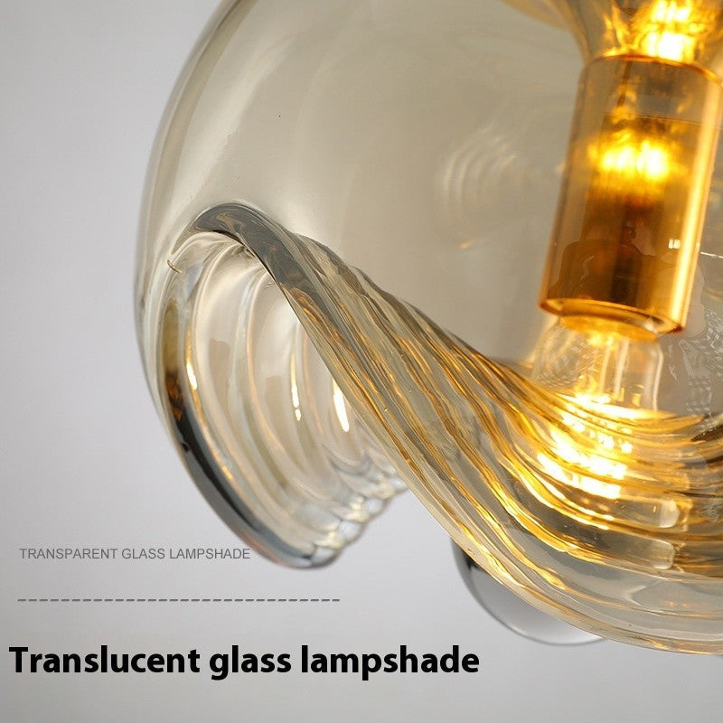 Minimalist Modern Glass Pendant Light