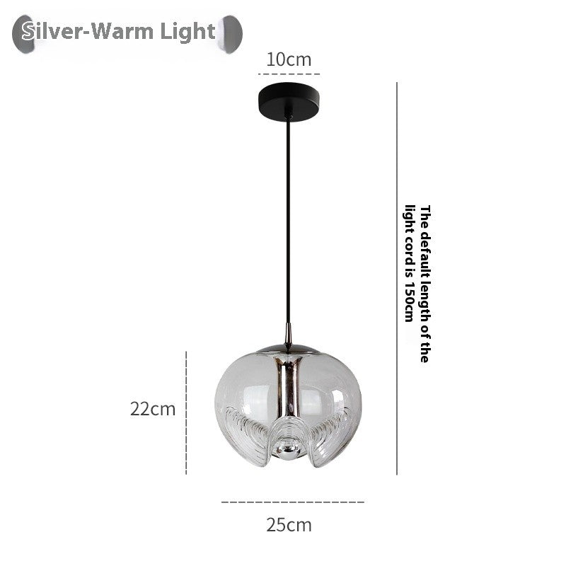 Minimalist Modern Glass Pendant Light