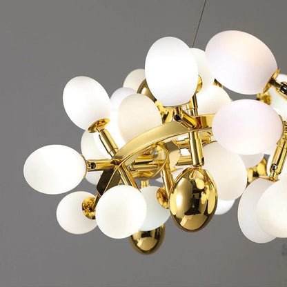 Modern Artistic Linear Grape Chandelier