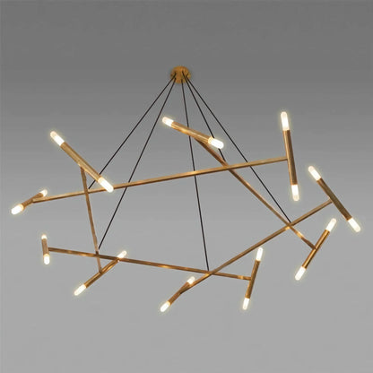 AURUM MODERN BRANCH CHANDELIER 23.6" 31.5" 39.4" 47.2"D