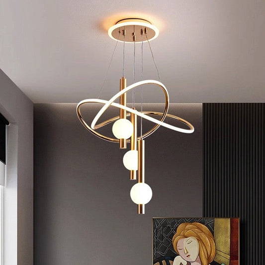Modern Lollipop Iron Pendant Light