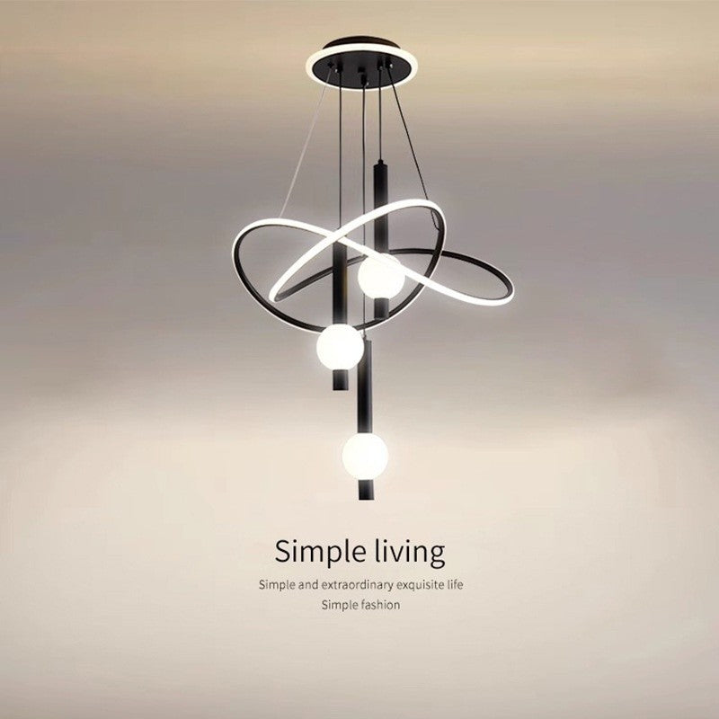 Modern Lollipop Iron Pendant Light