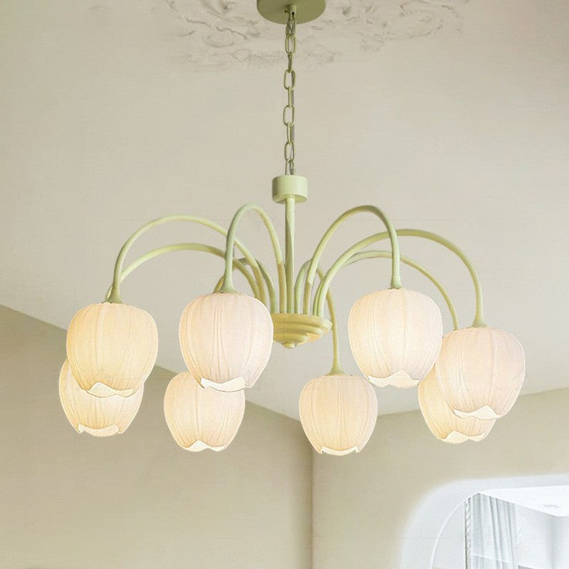 Modern Minimalist Tulip Chandelier