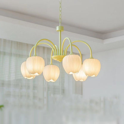 Modern Minimalist Tulip Chandelier