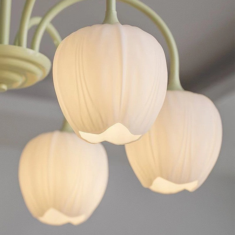 Modern Minimalist Tulip Chandelier